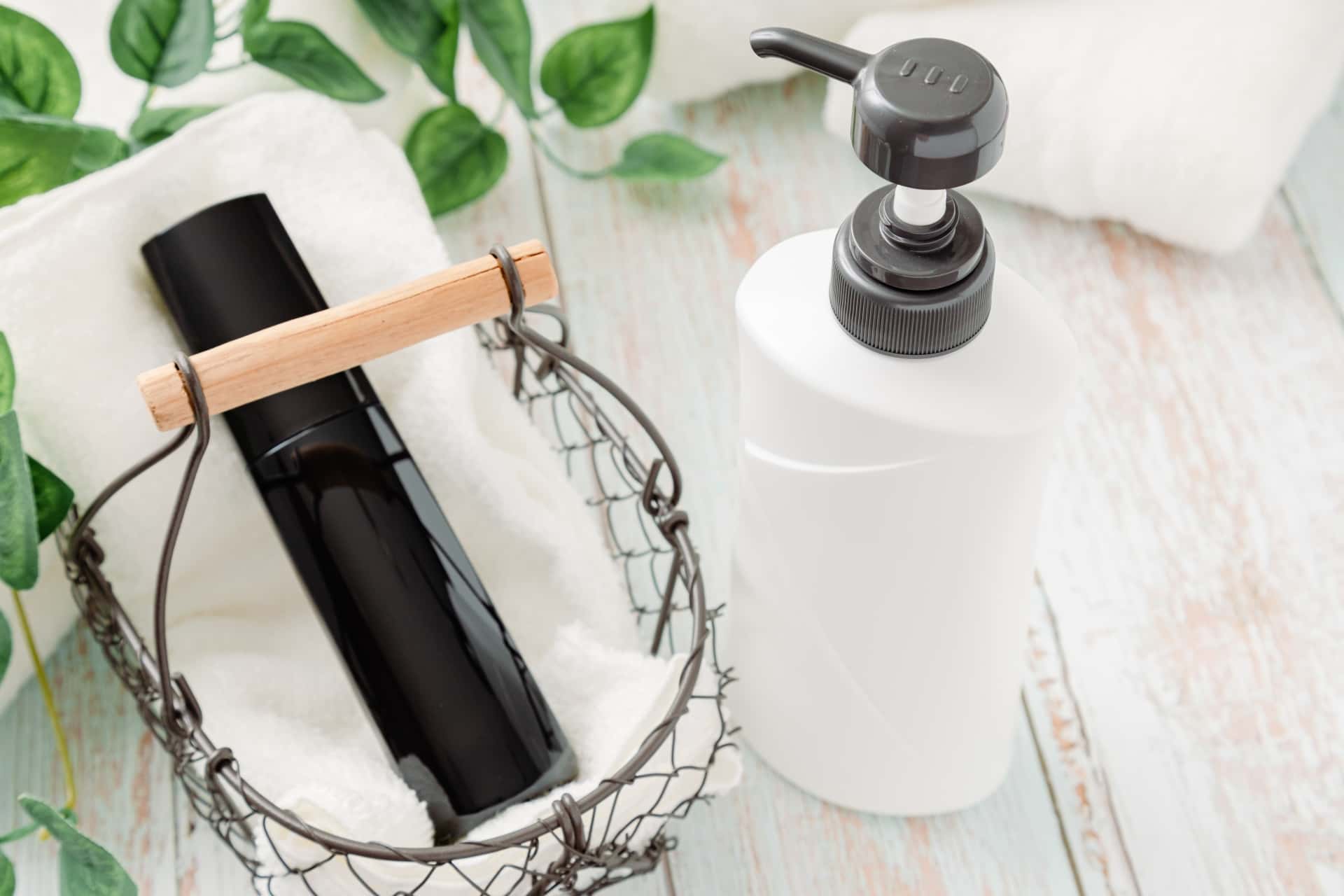 シャンプーボトルのギザギザ（凸凹