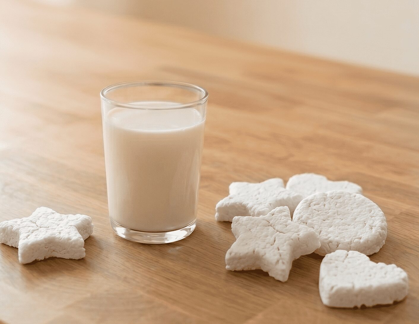 牛乳からプラスチックをつくる実験